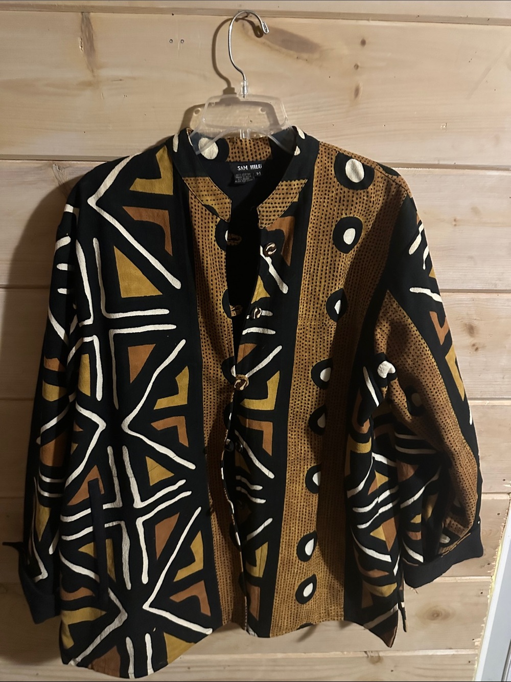 Sam Hilu Art to Wear Reversible  Vintage jacket
